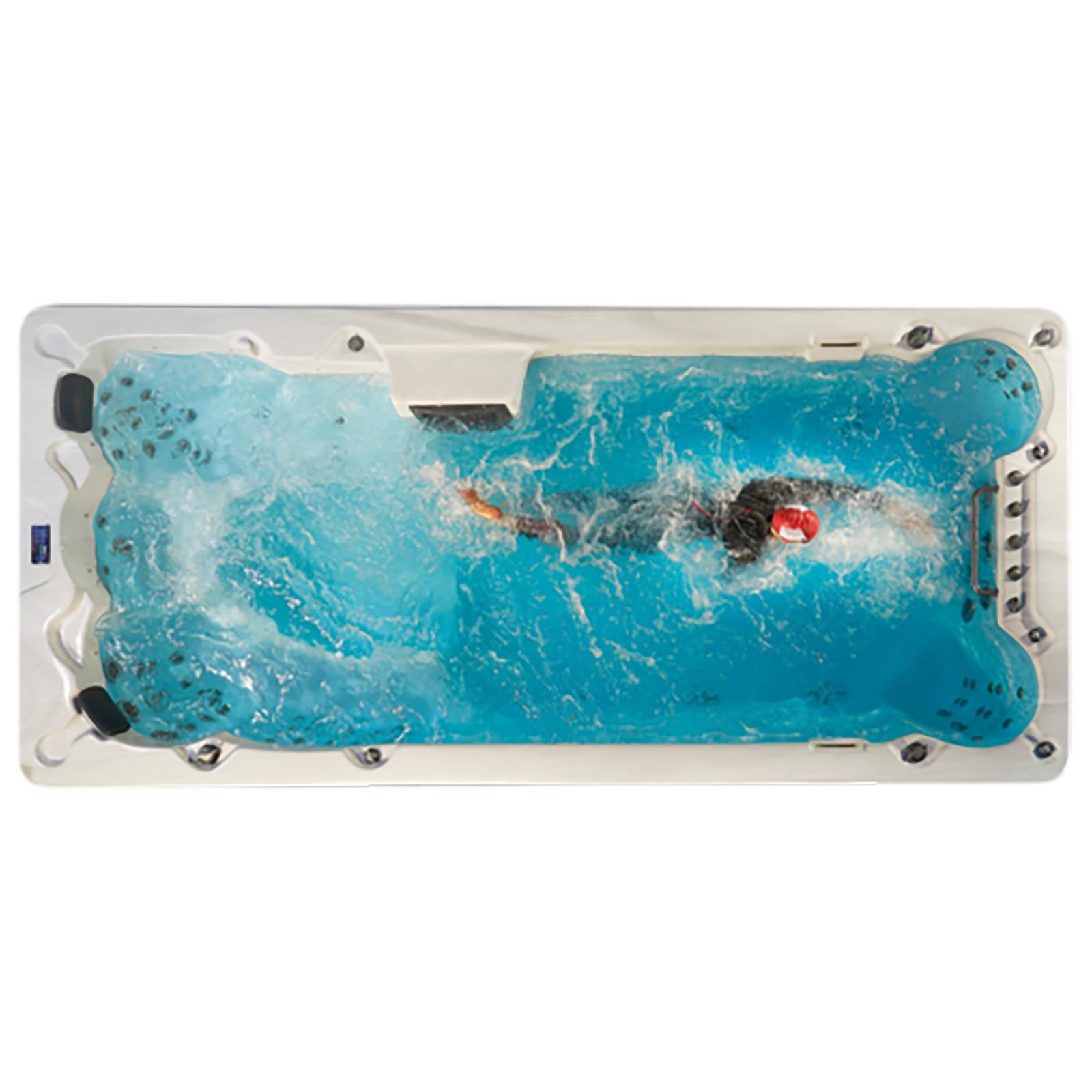 Canadian Spa 16ft Swim Spa 19HP-Jet 7-Person XTrainer