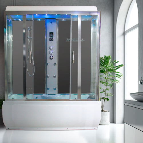 Insignia 3rd Generation Steam Shower Bath Cabin 1710mm x 810mm