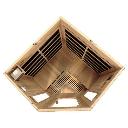 HealthSmart 4-Person Corner FAR Infrared Sauna
