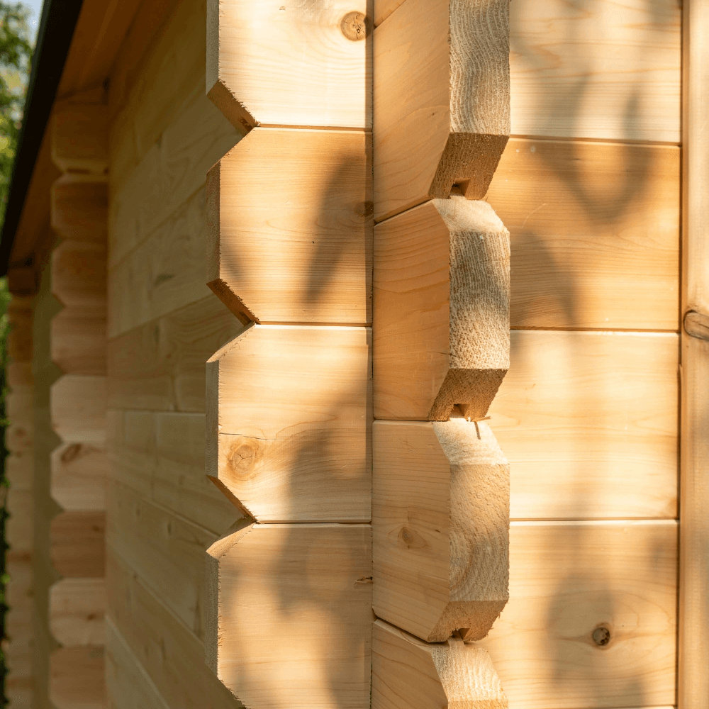 Dundalk Leisurecraft Canadian Timber 6 Person Georgian Cabin Sauna w/ Changeroom | CTC88CW