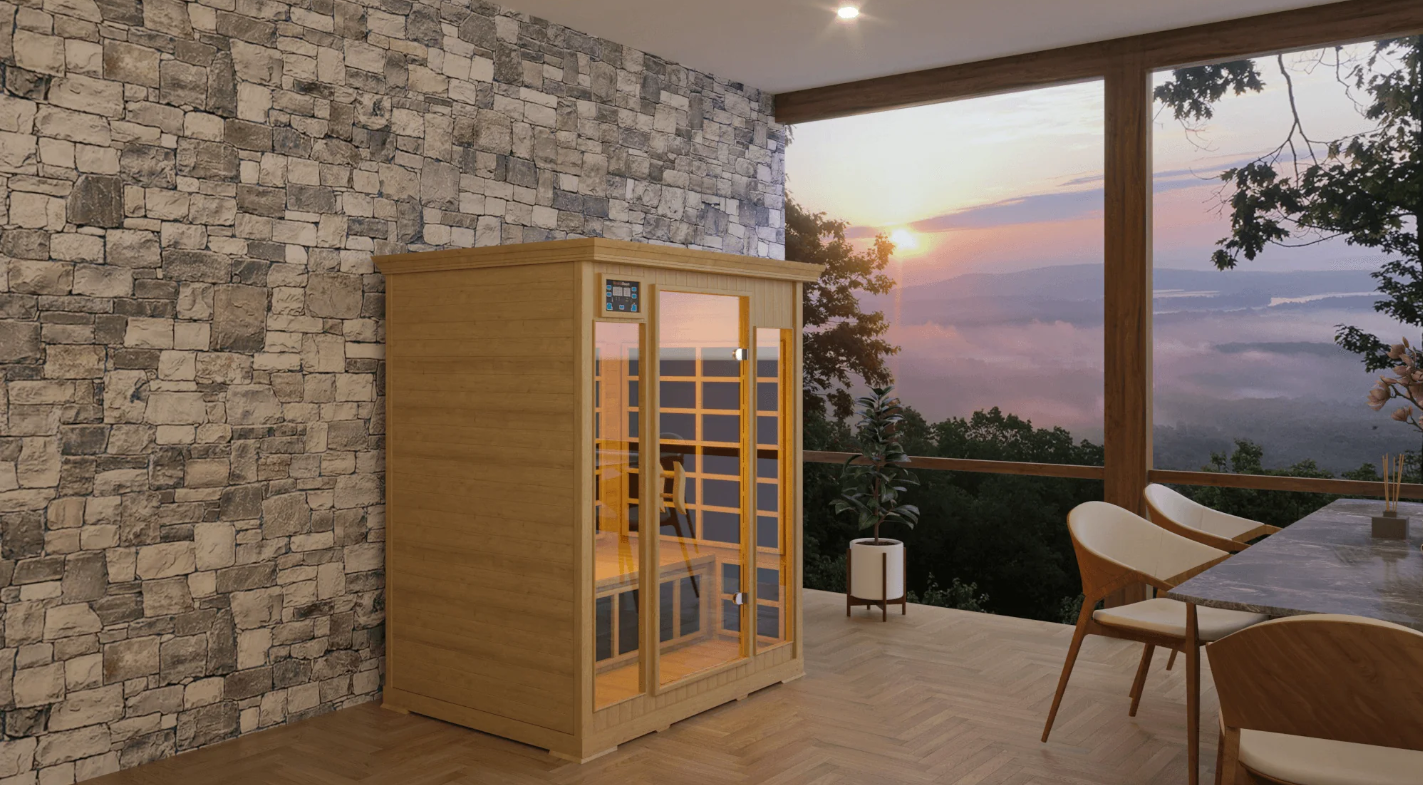 HealthSmart 4-Person Corner FAR Infrared Sauna