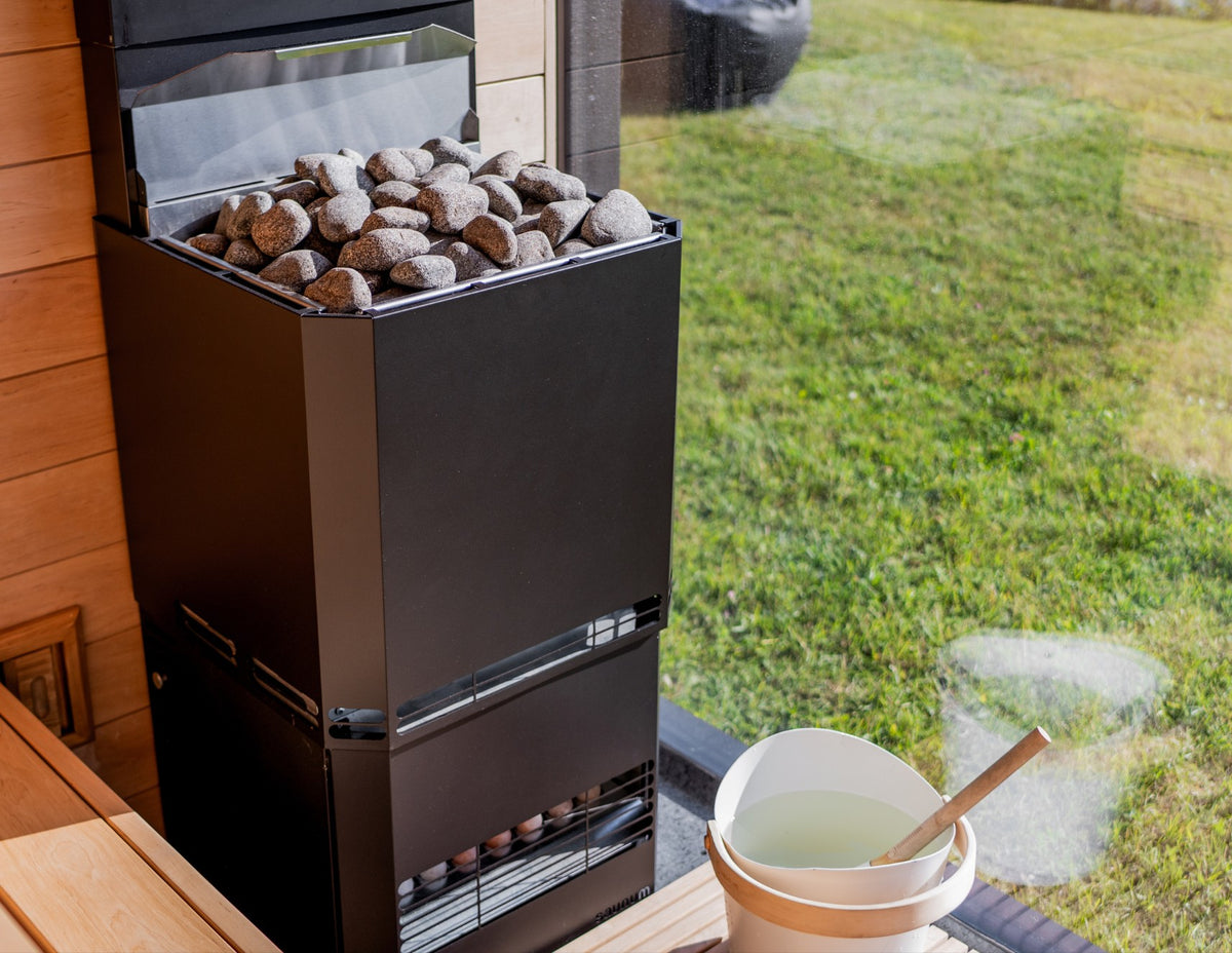 Saunum 9.8kW Electric Sauna Heater w/Climate Equalizer | AIR L 10