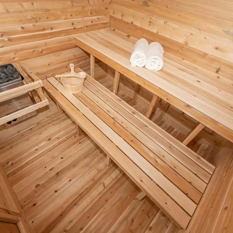 Dundalk Leisurecraft Canadian Timber 2-4 Person Luna Sauna | CTC22LU