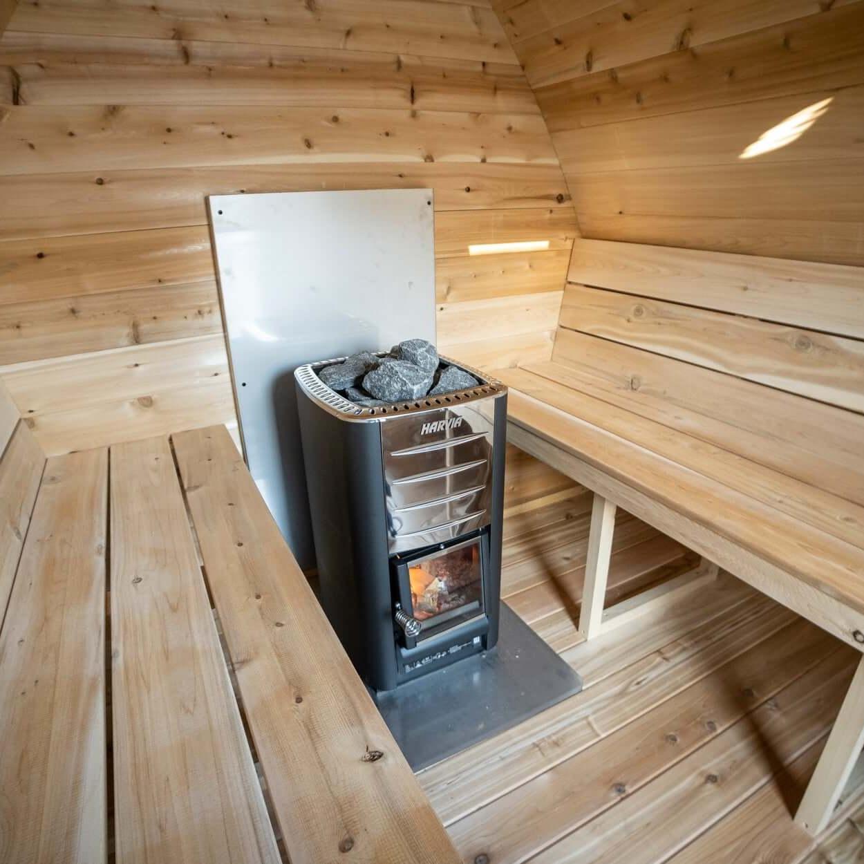 Dundalk Leisurecraft Canadian Timber 2-4 Person MiniPOD Sauna | CTC77MW