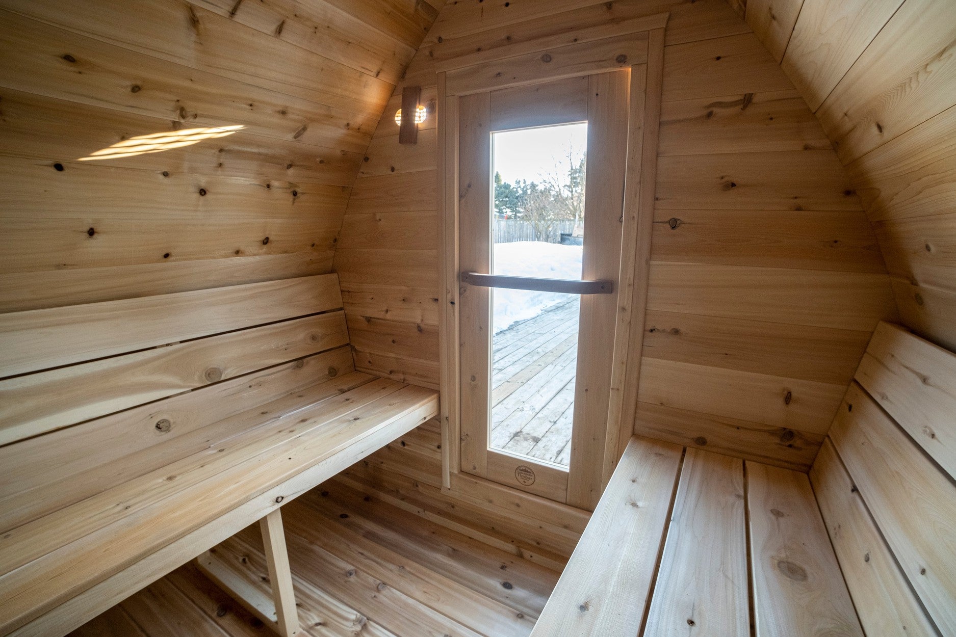 Dundalk Leisurecraft Canadian Timber 2-4 Person MiniPOD Sauna | CTC77MW
