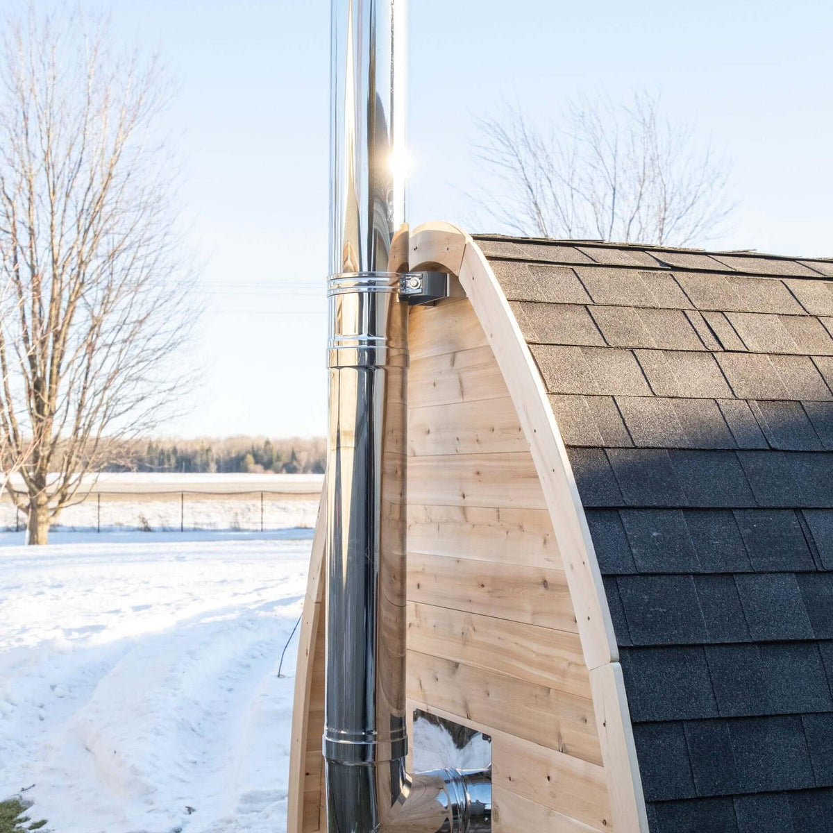 Dundalk Leisurecraft Canadian Timber 2-4 Person MiniPOD Sauna | CTC77MW