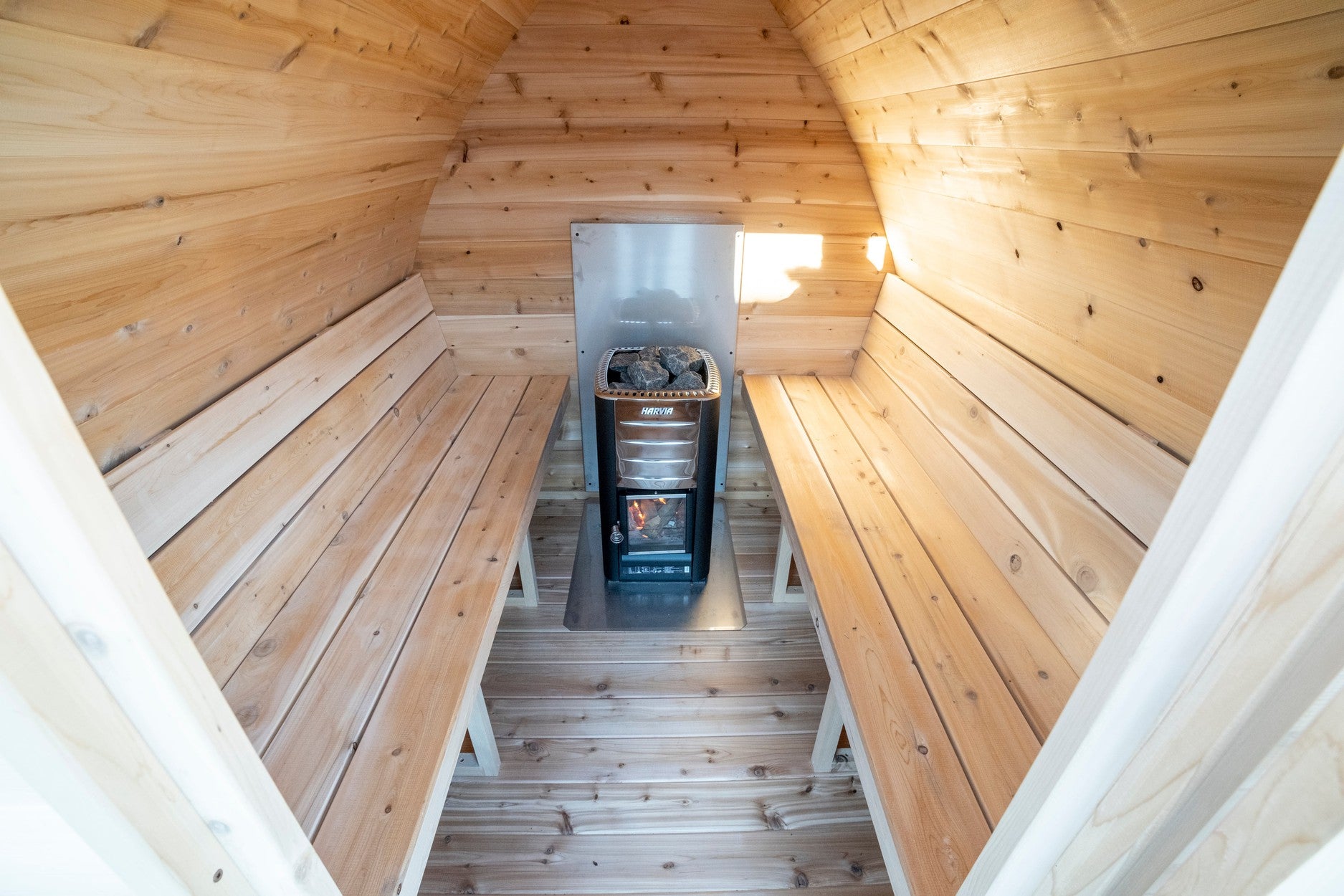 Dundalk Leisurecraft Canadian Timber 2-4 Person MiniPOD Sauna | CTC77MW