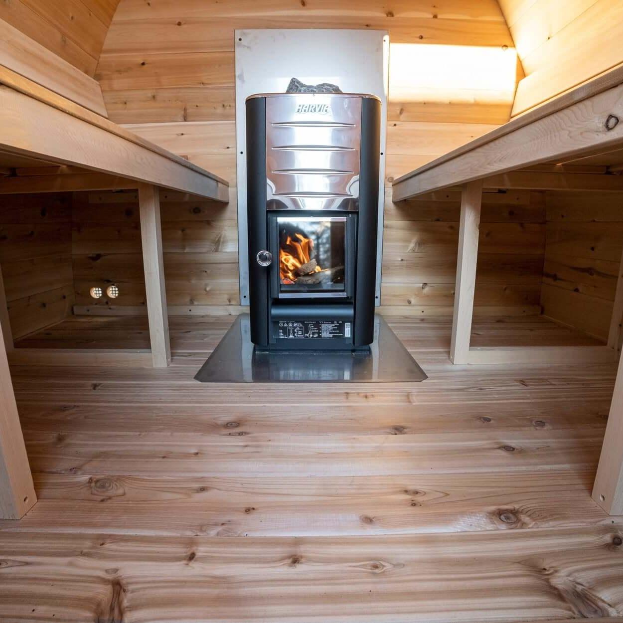 Dundalk Leisurecraft Canadian Timber 2-4 Person MiniPOD Sauna | CTC77MW