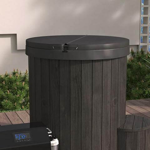 SaunaLife S1B 1-Person Cold/Hot Plunge Tub