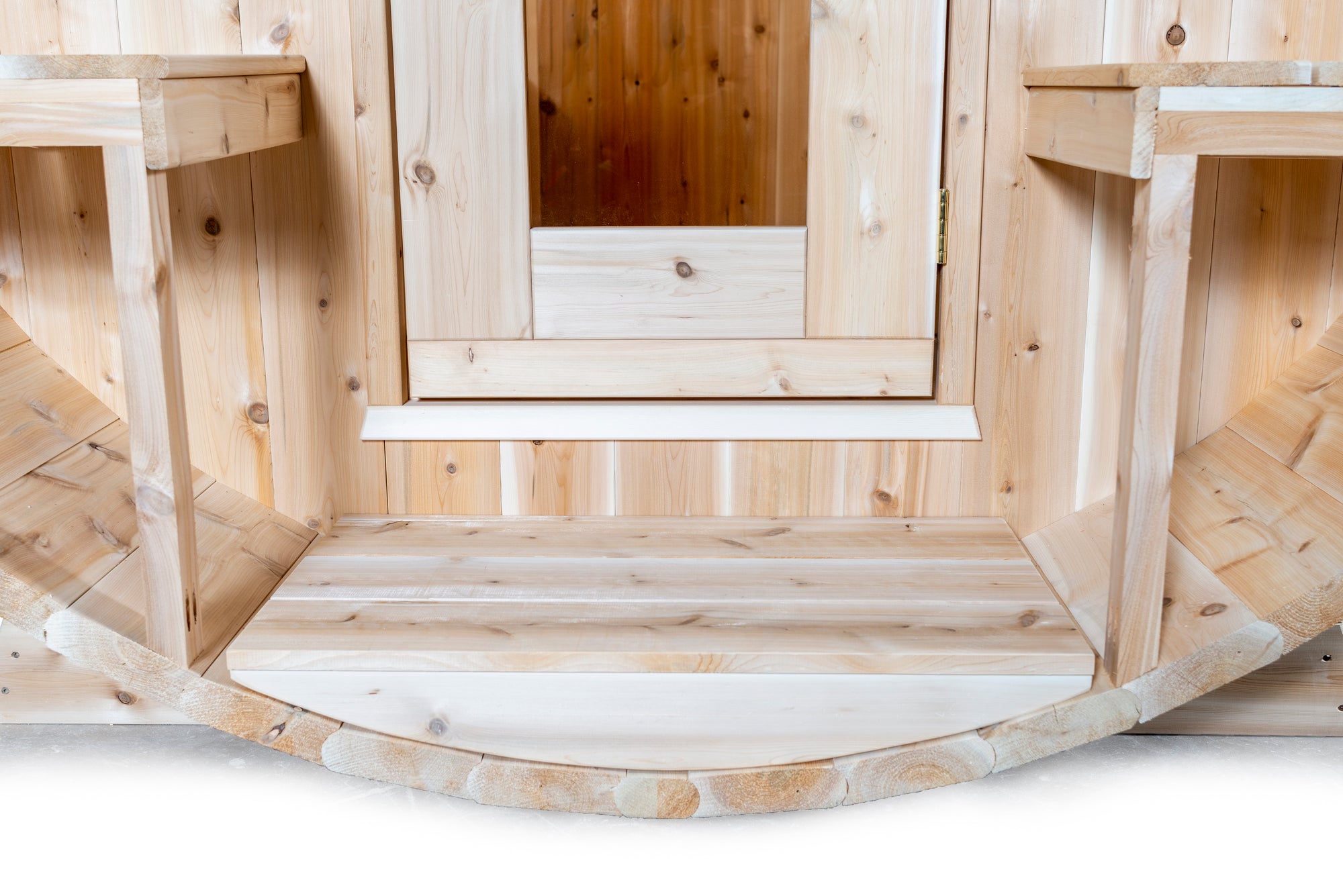 Dundalk Leisurecraft Canadian Timber 4-Person Serenity Barrel Sauna | CTC2245W