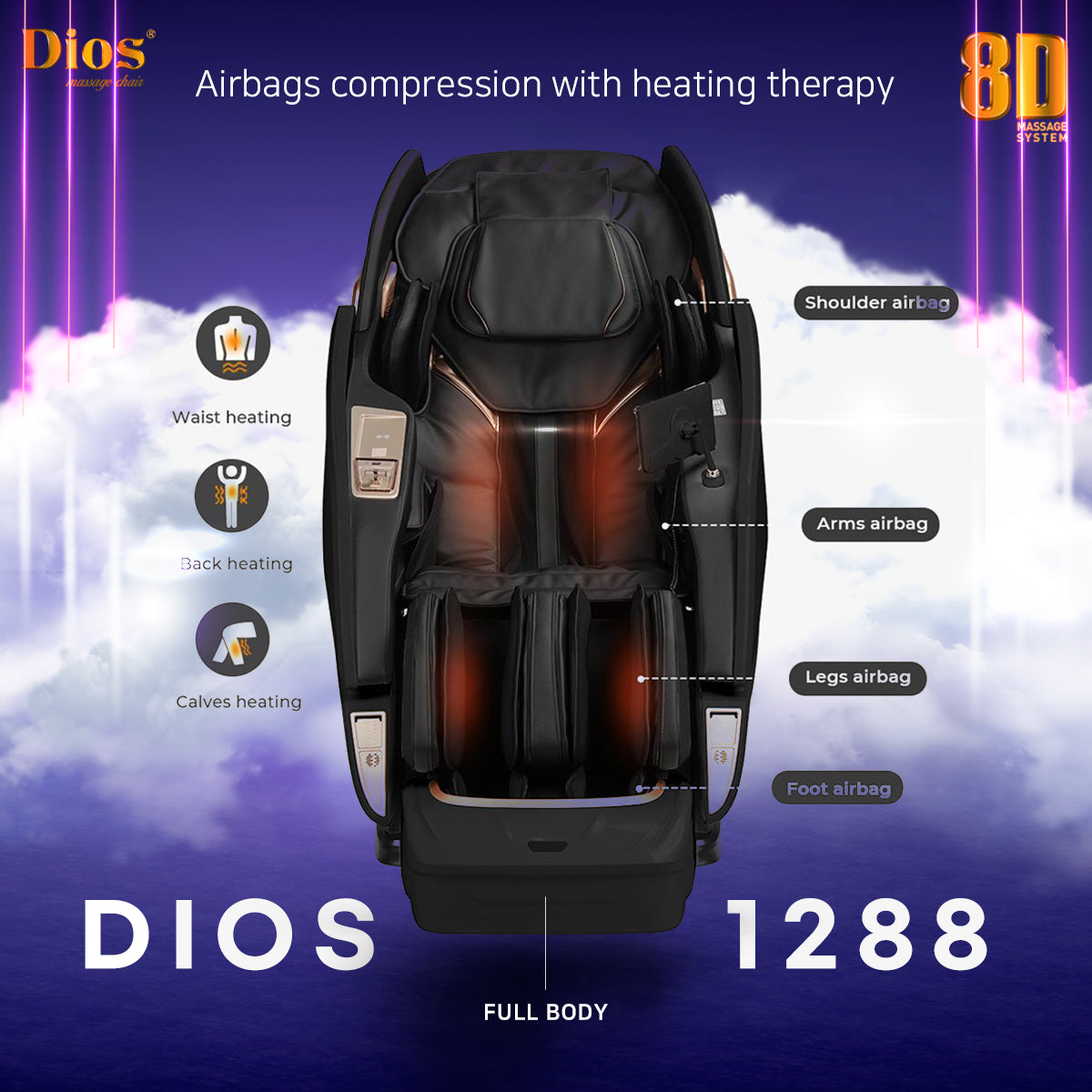 Kahuna Chair Dios-1288 Massage Chair