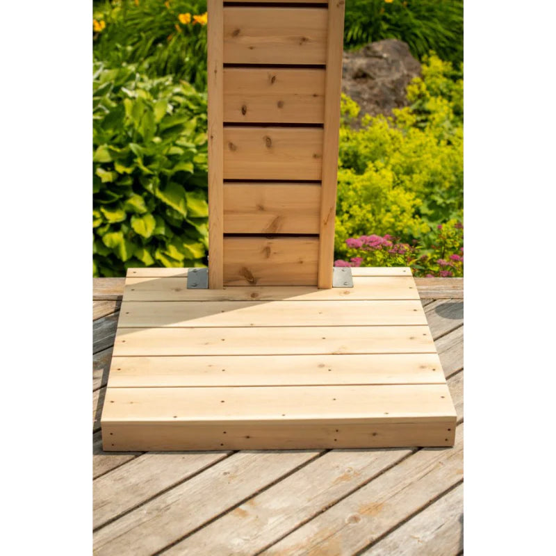 Dundalk Leisurecraft Canadian Timber Sierra Pillar Outdoor Shower | CTC105