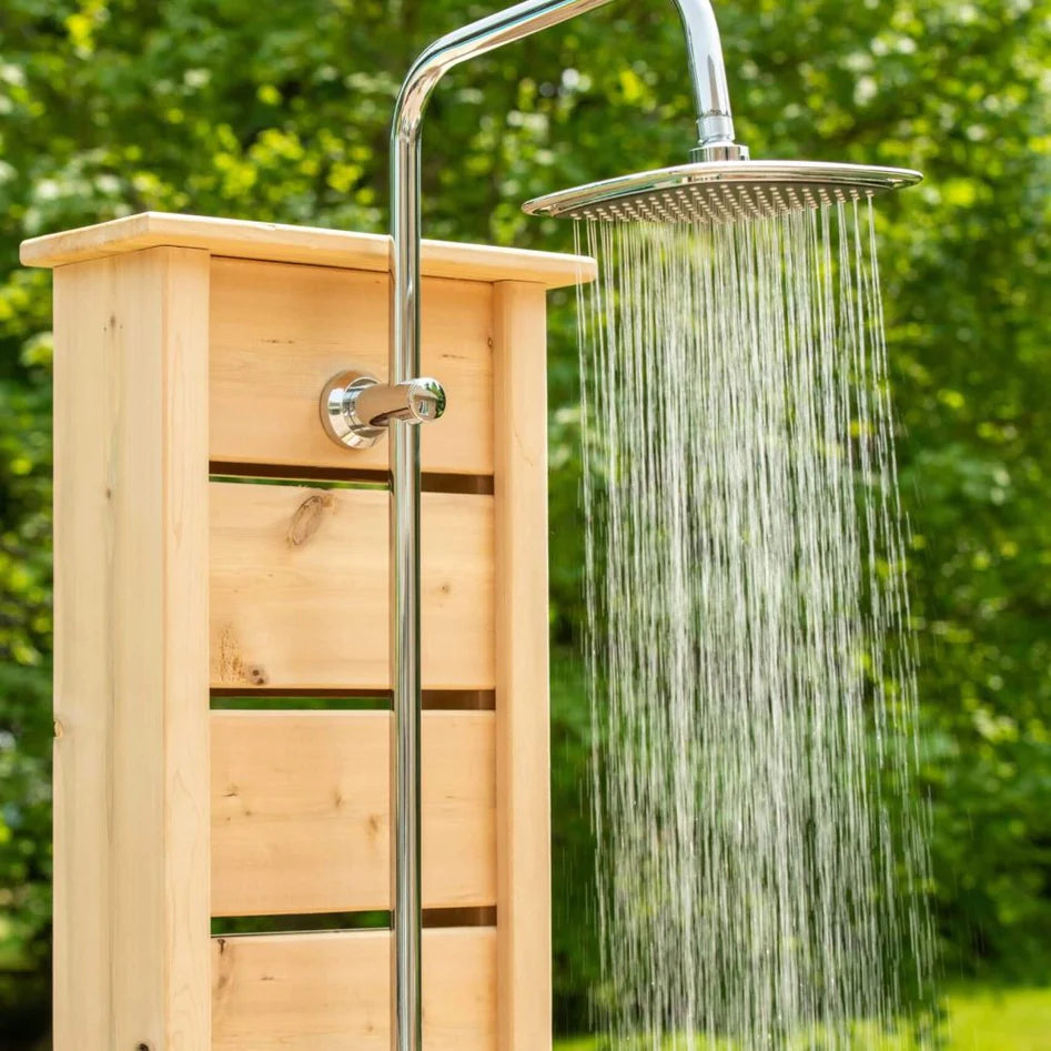 Dundalk Leisurecraft Canadian Timber Sierra Pillar Outdoor Shower | CTC105