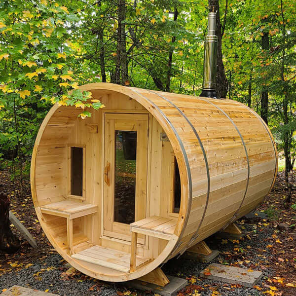Dundalk Leisurecraft Tranquility Barrel Sauna - Thumbnail 4