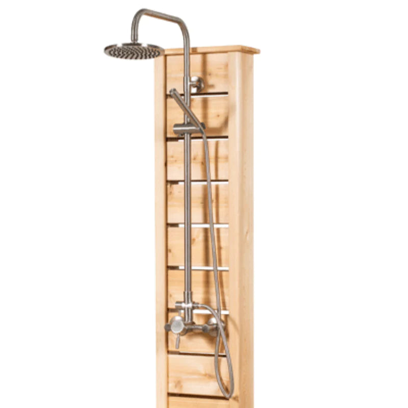 Dundalk Leisurecraft Canadian Timber Sierra Pillar Outdoor Shower | CTC105