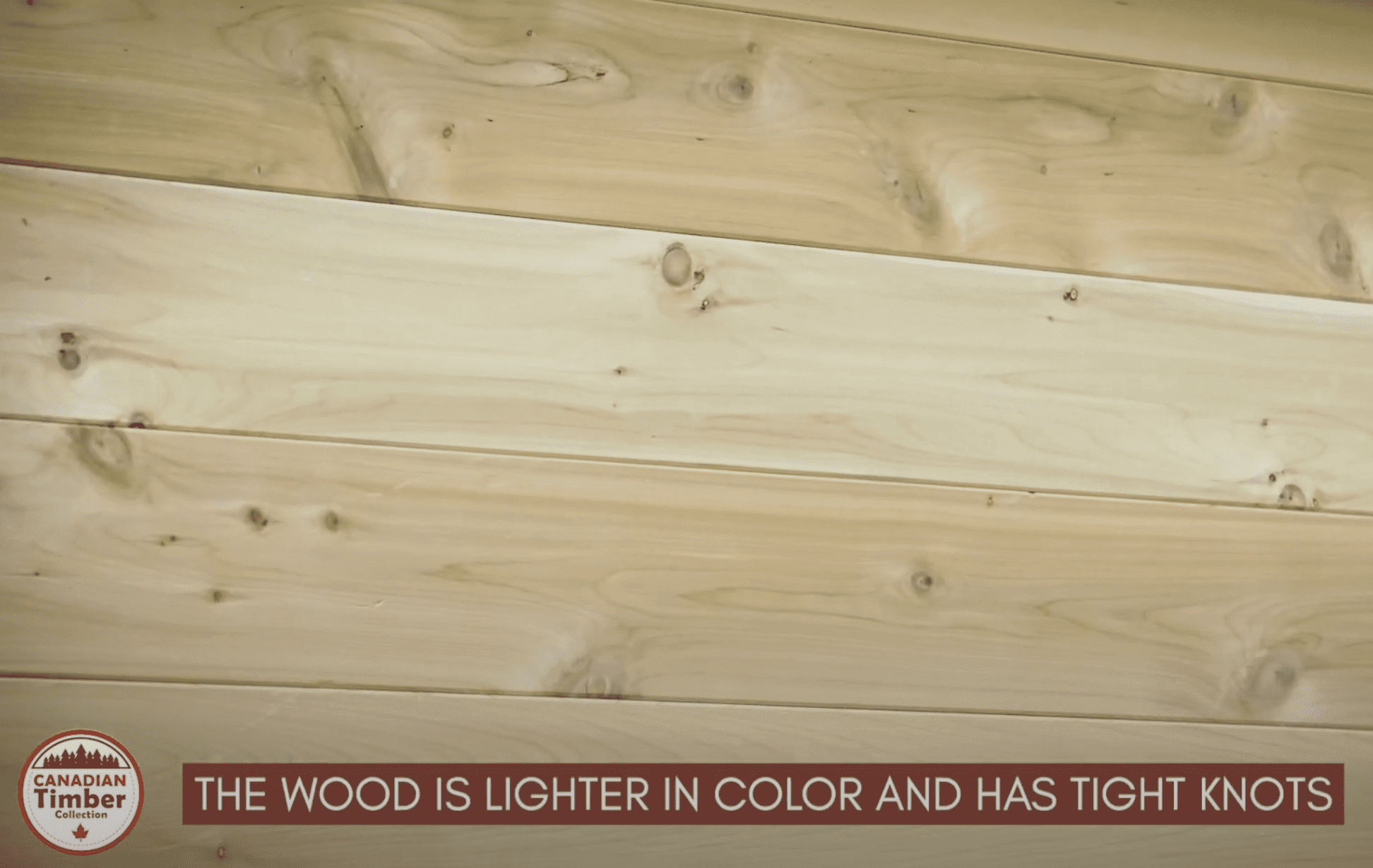 Light-colored white cedar wood with tight knots used in Dundalk Leisurecraft Georgian Cabin Sauna with Changeroom. CTC88CW