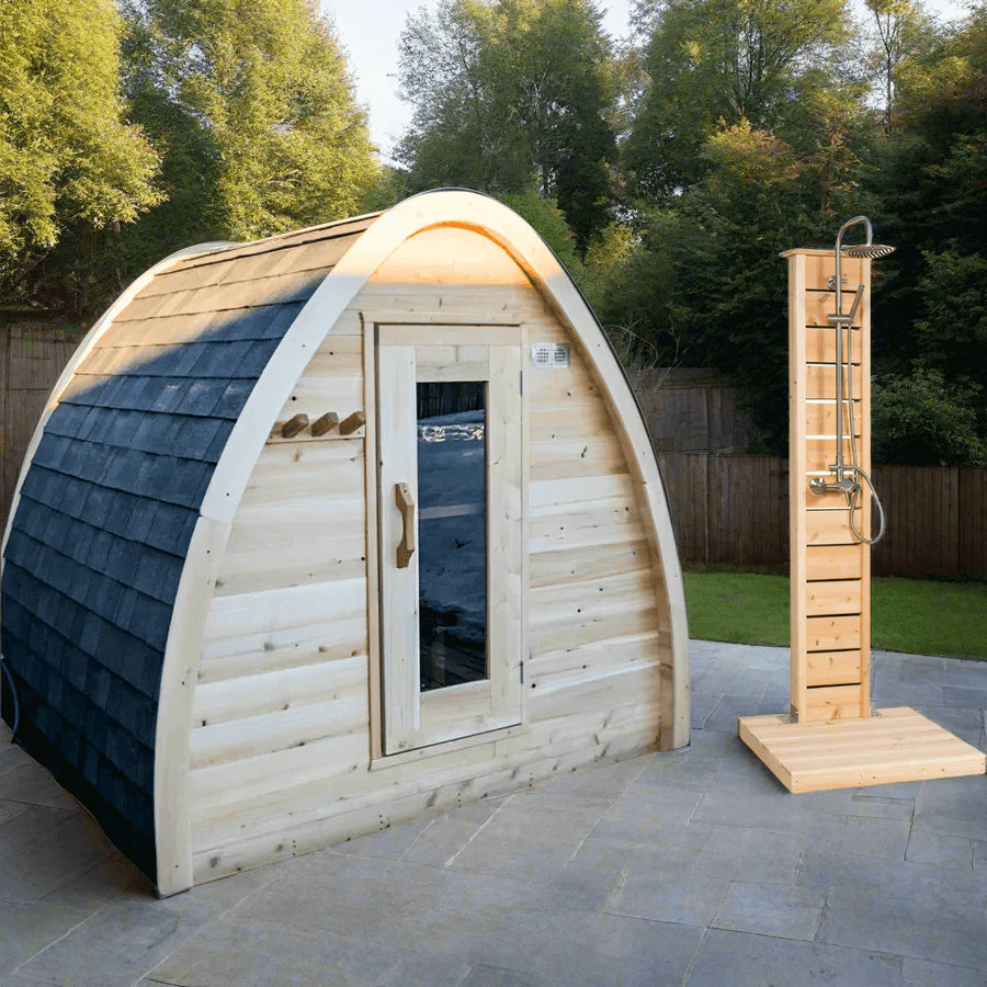 Dundalk Leisurecraft Canadian Timber 2 to 4 Person MiniPOD Sauna | CTC77MW