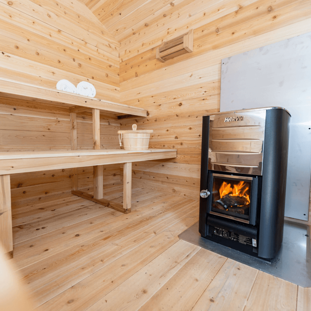 Dundalk Leisurecraft Canadian Timber 6 Person Georgian Cabin Sauna | CTC88W