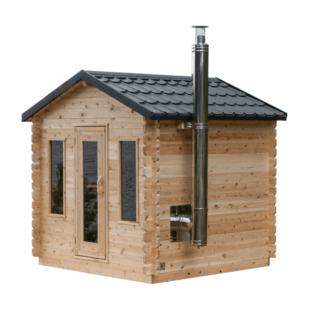 Dundalk Leisurecraft Canadian Timber 6 Person Georgian Cabin Sauna | CTC88W