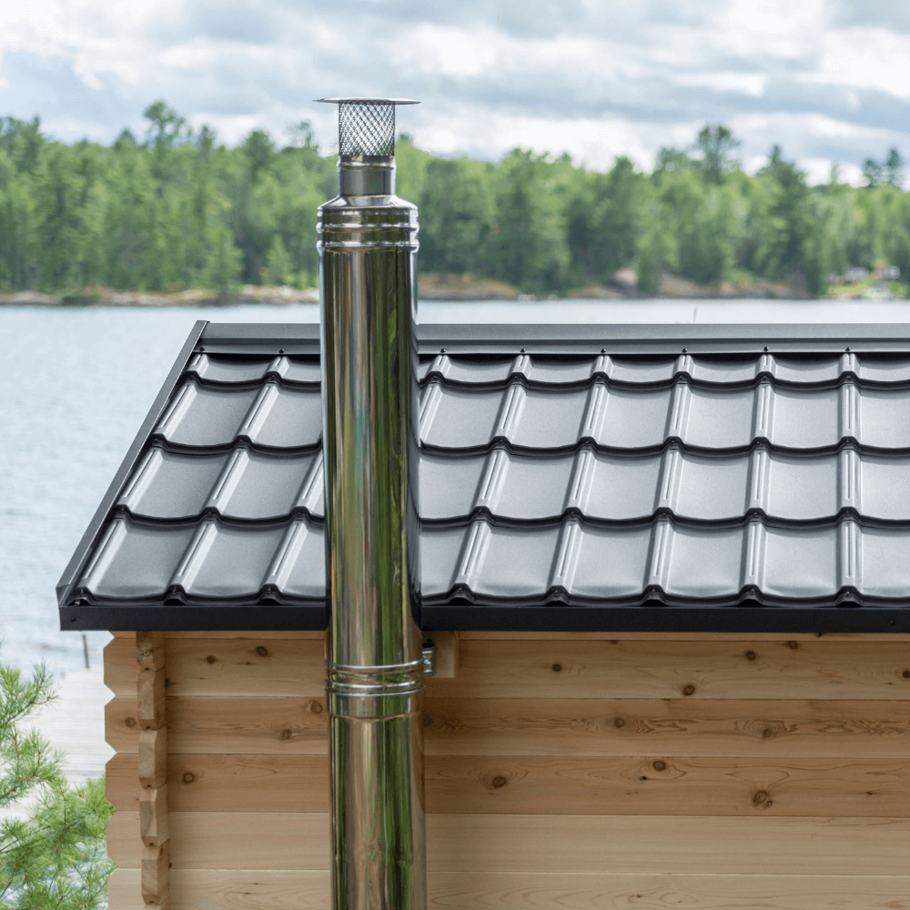 Dundalk Leisurecraft Canadian Timber 6 Person Georgian Cabin Sauna | CTC88W