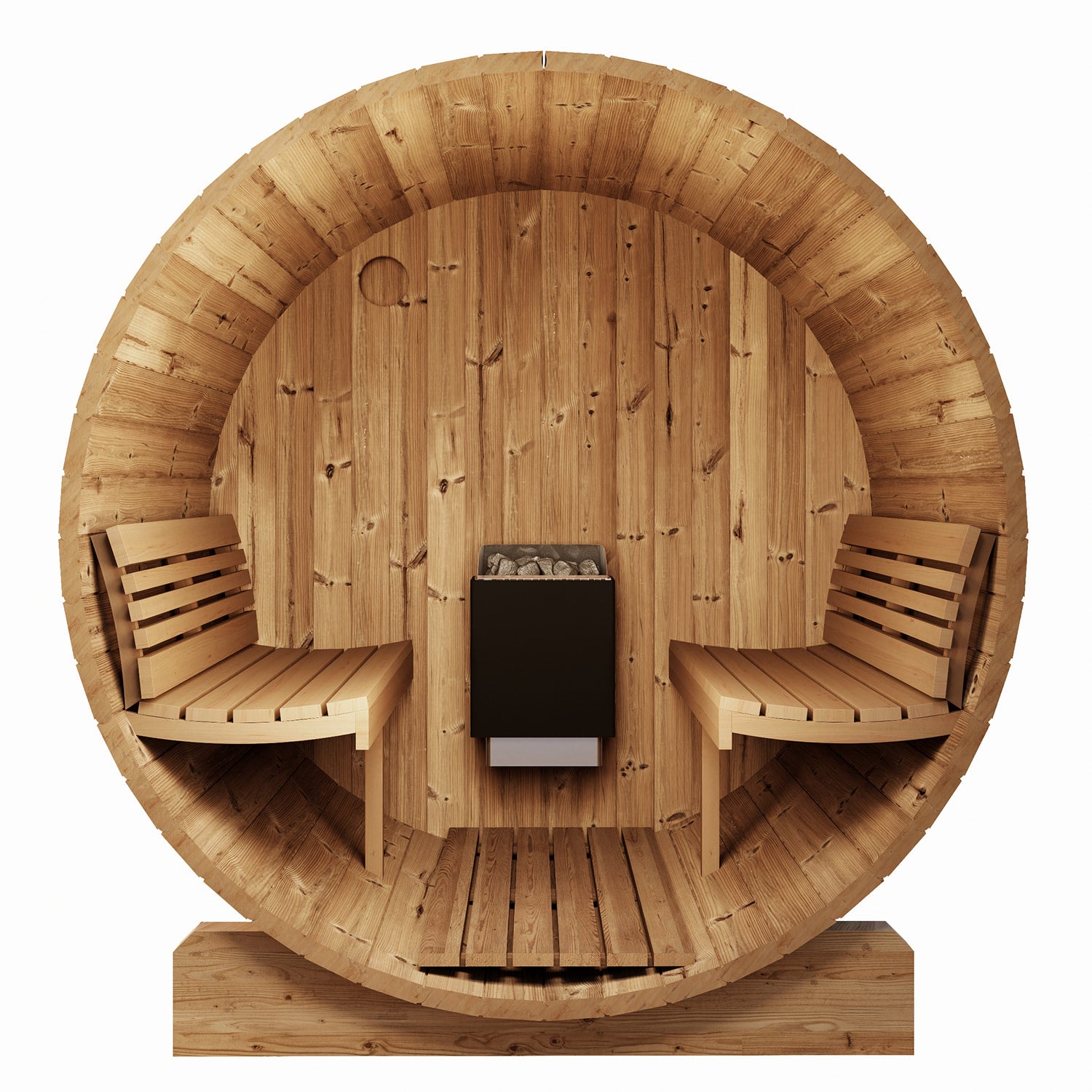 SaunaLife E7 4-Person Barrel Sauna | Ergo Models E7/ E7W/ E7G