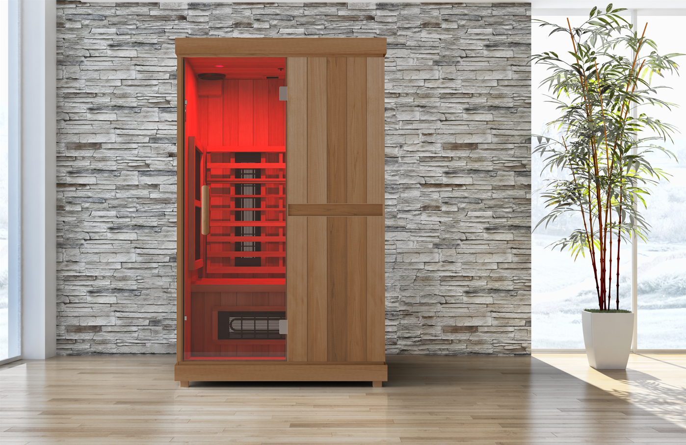 Finnmark Designs 2-Person Full Spectrum Infrared Sauna | FD-2