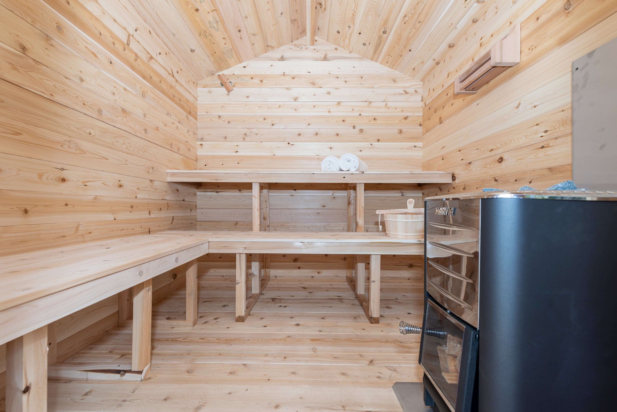 Dundalk Leisurecraft Canadian Timber 6 Person Georgian Cabin Sauna | CTC88W