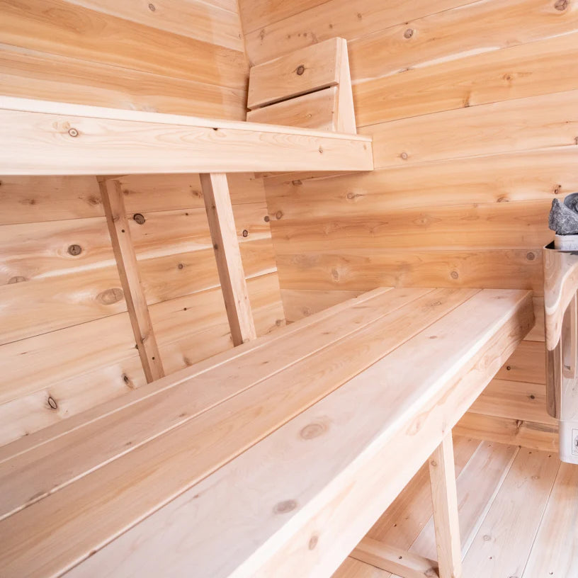 Dundalk Leisurecraft Canadian Timber 2-3 Person Granby Cabin Sauna | CTC66W