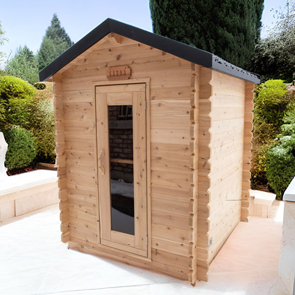 Dundalk Leisurecraft Canadian Timber 2-3 Person Granby Cabin Sauna | CTC66W