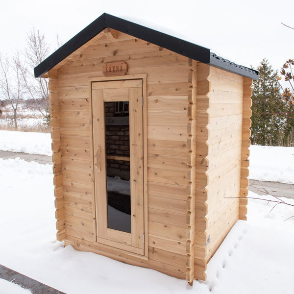 Dundalk Leisurecraft Canadian Timber 2-3 Person Granby Cabin Sauna | CTC66W