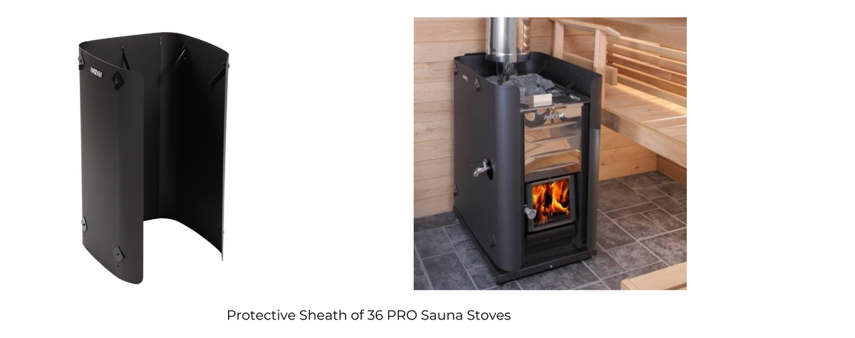 Harvia 36 PRO 31kW Wood-Burning Sauna Stove