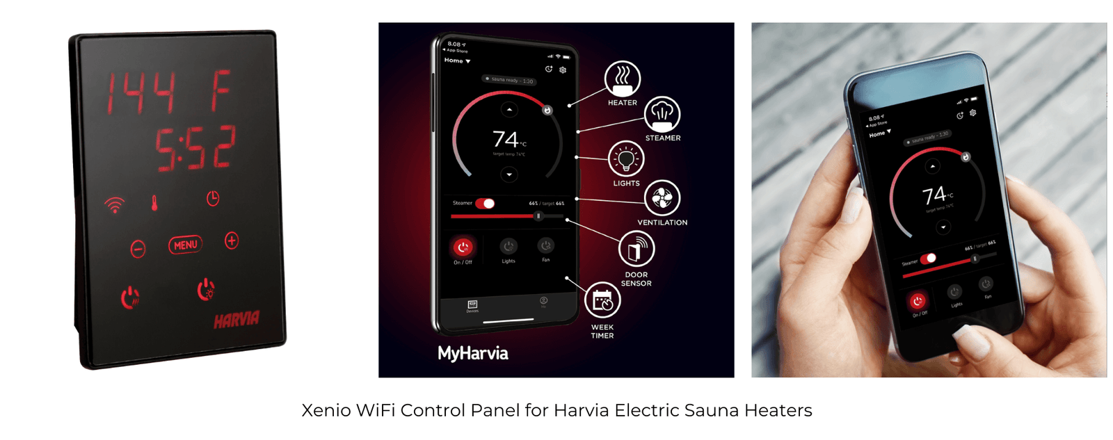 Harvia Spirit Electric Sauna Heater 6/8kW