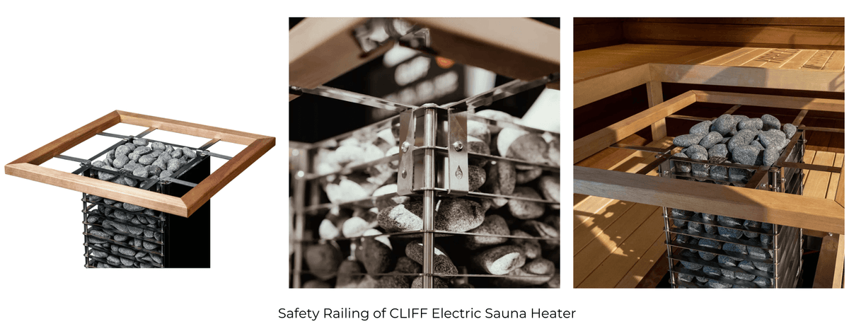 HUUM CLIFF Electric Sauna Heater 6/9/10.5kW