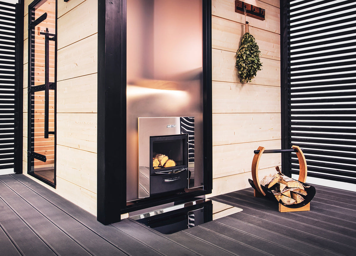 Harvia PRO 36 DUO Steel 31kW Wood-Burning Sauna Stove