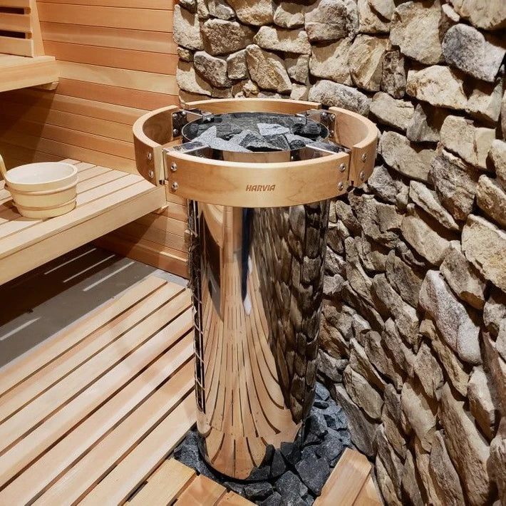 Harvia Cilindro Half Series Electric Sauna Heater 6/8/9/10.5kW
