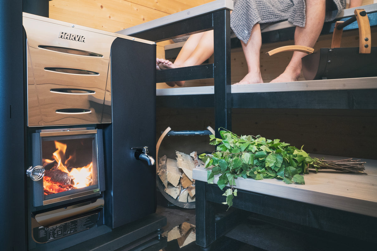Harvia 20 PRO 24kW Wood-Burning Sauna Stove