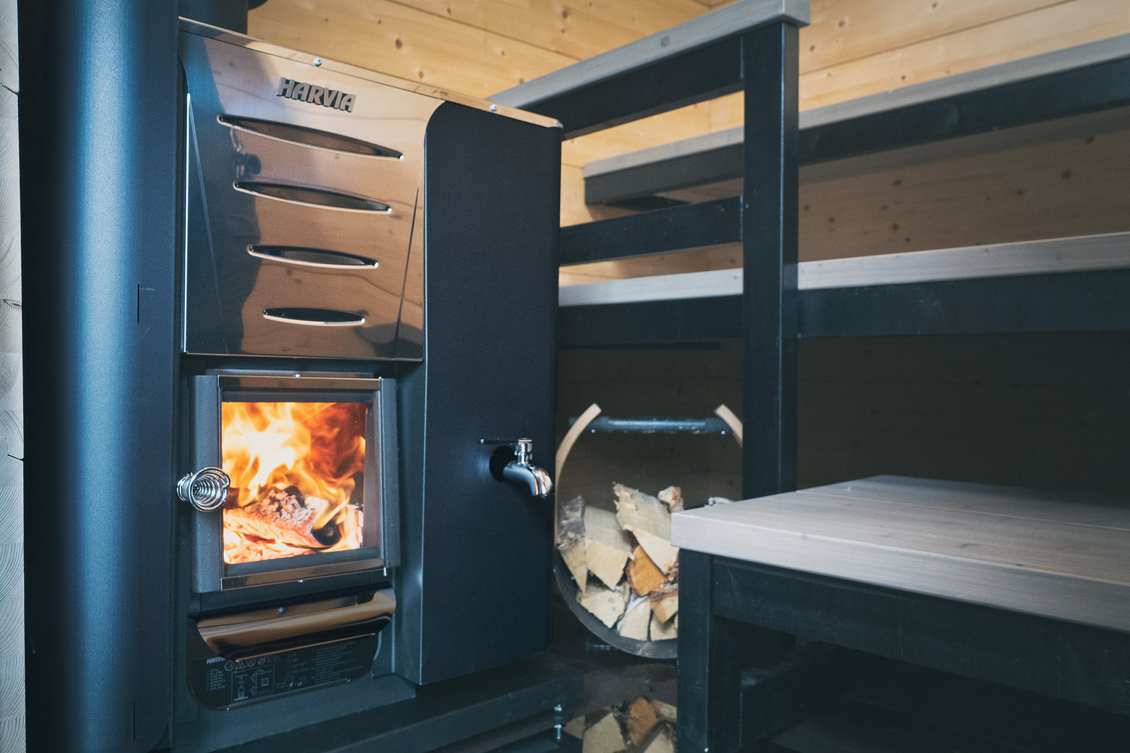 Harvia 20 PRO 24kW Wood-Burning Sauna Stove