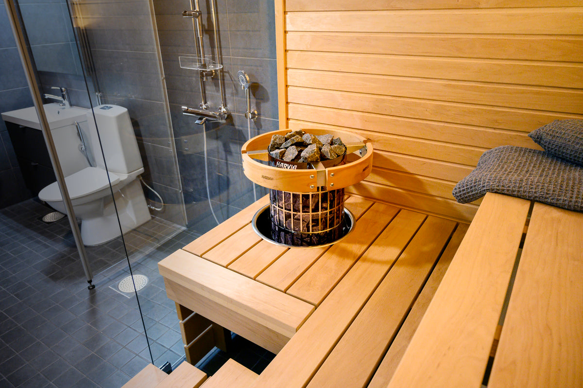 Harvia Cilindro Half Series Electric Sauna Heater 6/8/9/10.5kW