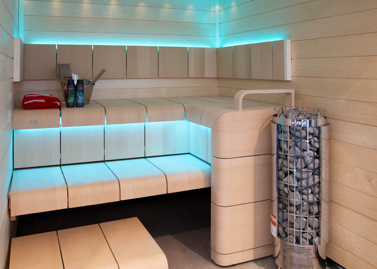 Harvia Cilindro Half Series Electric Sauna Heater 6/8/9/10.5kW