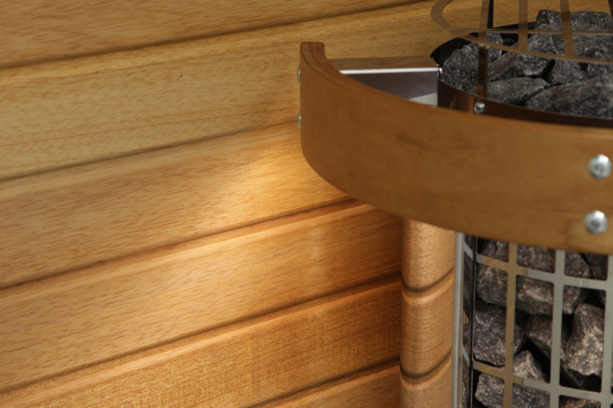 Harvia Cilindro Half Series Electric Sauna Heater w/ Built-in Control 6/8/9kW