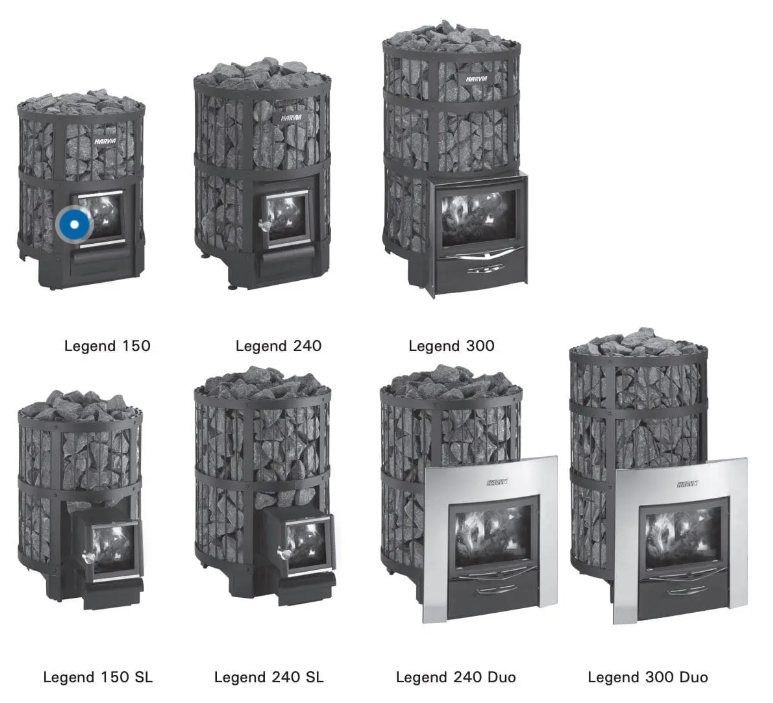 Harvia Legend 150 16kW Wood-Burning Sauna Stove