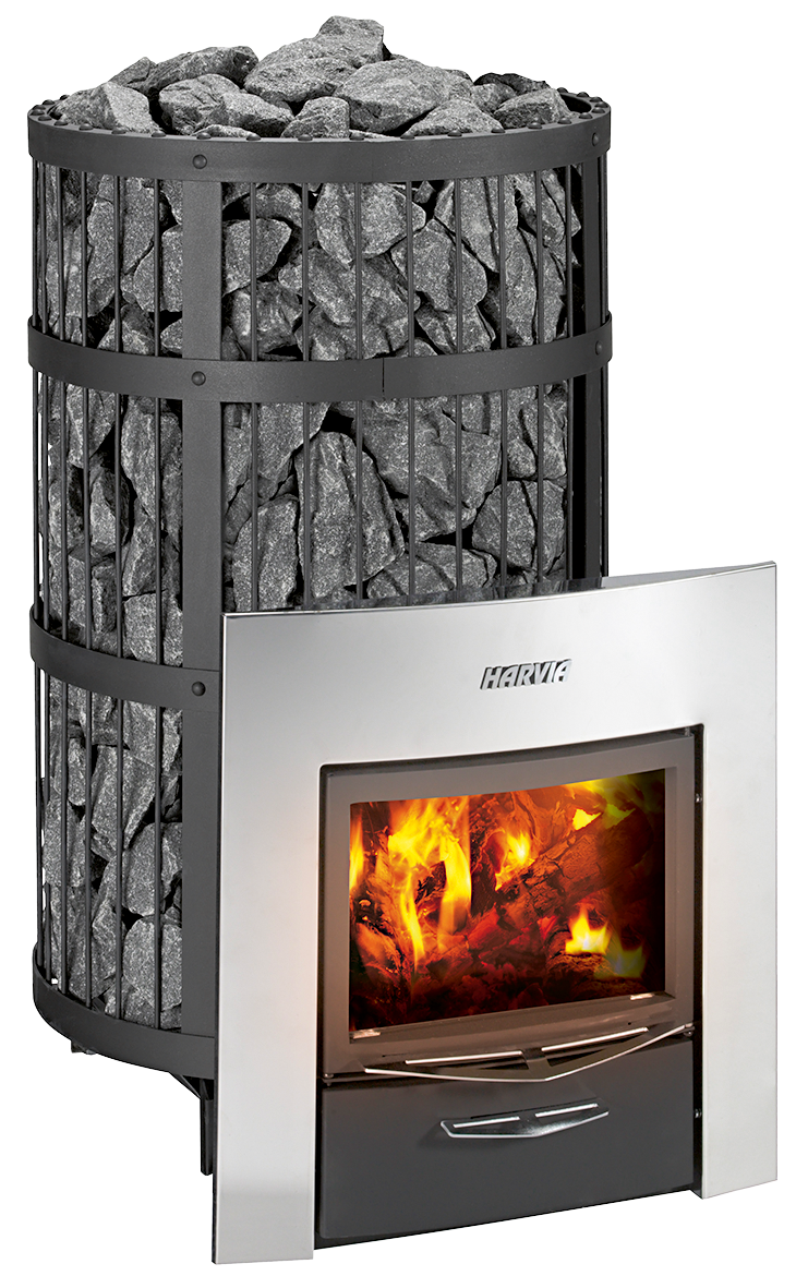 Harvia Legend 300 Duo 23.5kW Wood-Burning Sauna Stove/ Fireplace