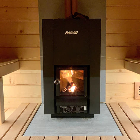 Harvia Linear 16 17.9kW Wood Burning Sauna Stove