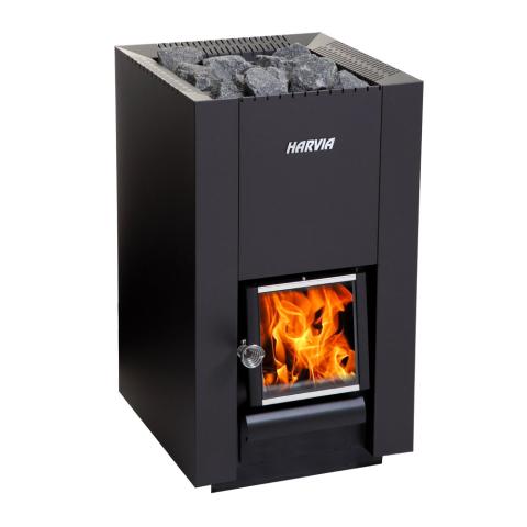 Harvia Linear 16 17.9kW Wood Burning Sauna Stove