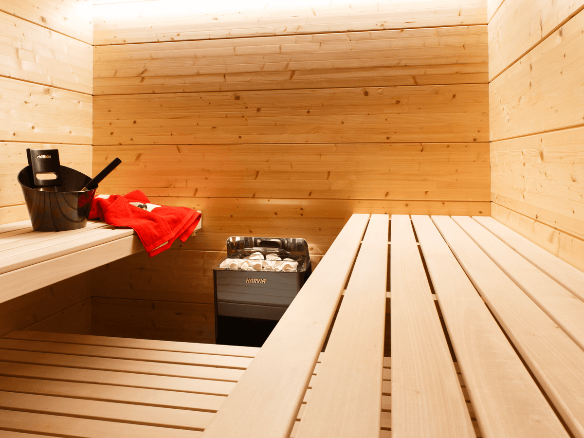 Harvia The Wall Electric Sauna Heater w/ Built-in Controls 6/8kW