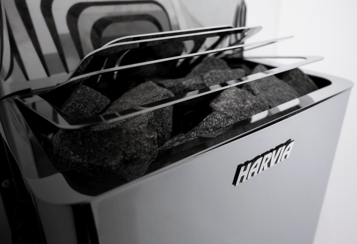 Harvia The Wall Electric Sauna Heater w/ Built-in Controls 6/8kW