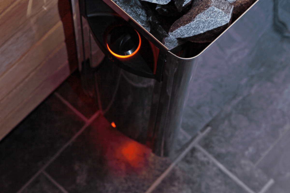 Harvia The Wall Electric Sauna Heater w/ Built-in Controls 6/8kW