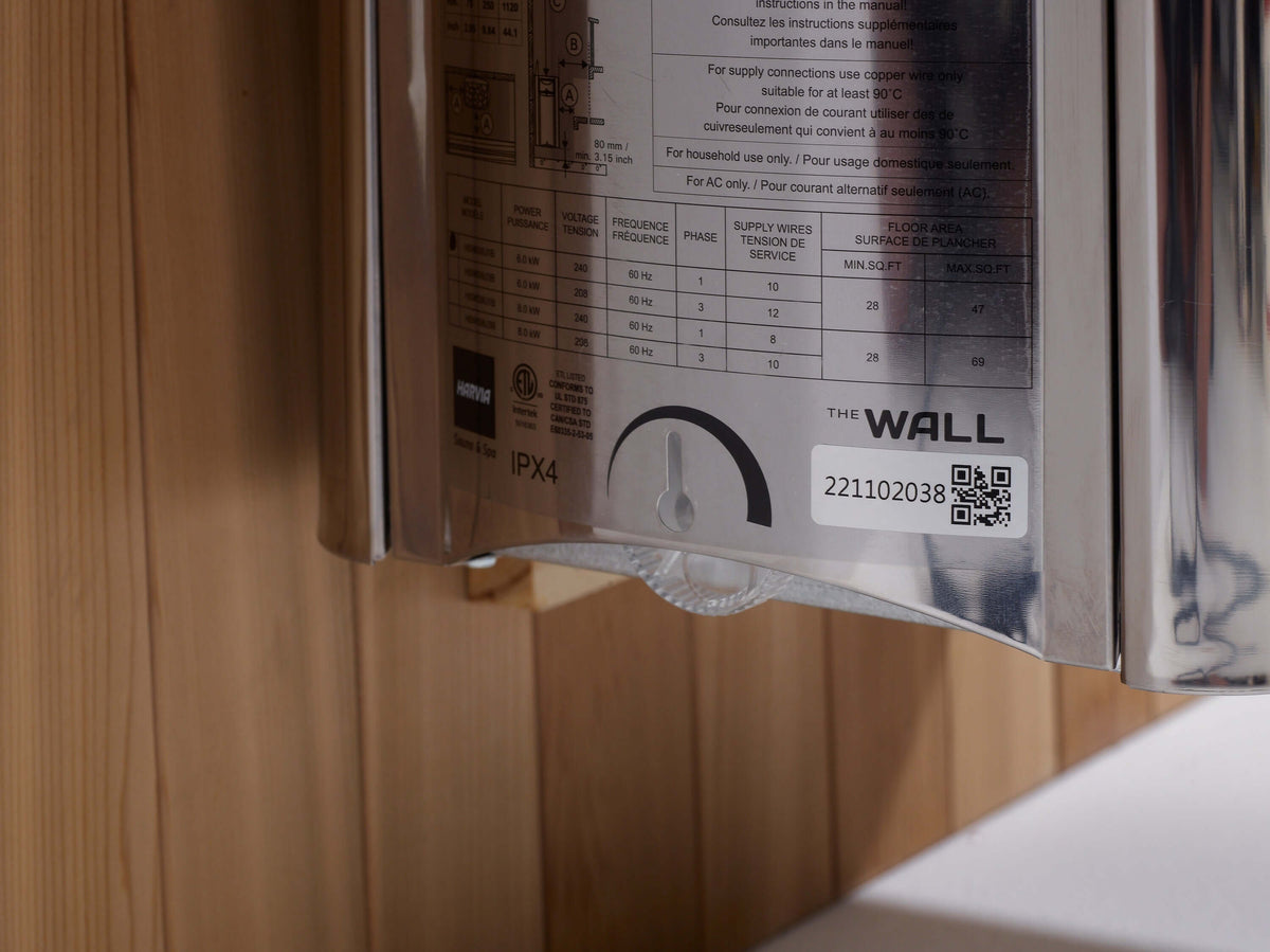 Golden Designs Toledo 6-Person Hybrid Indoor Sauna w/ Full Spectrum Infrared & Harvia Traditional Electric Heater Kit | GDI-8360-01