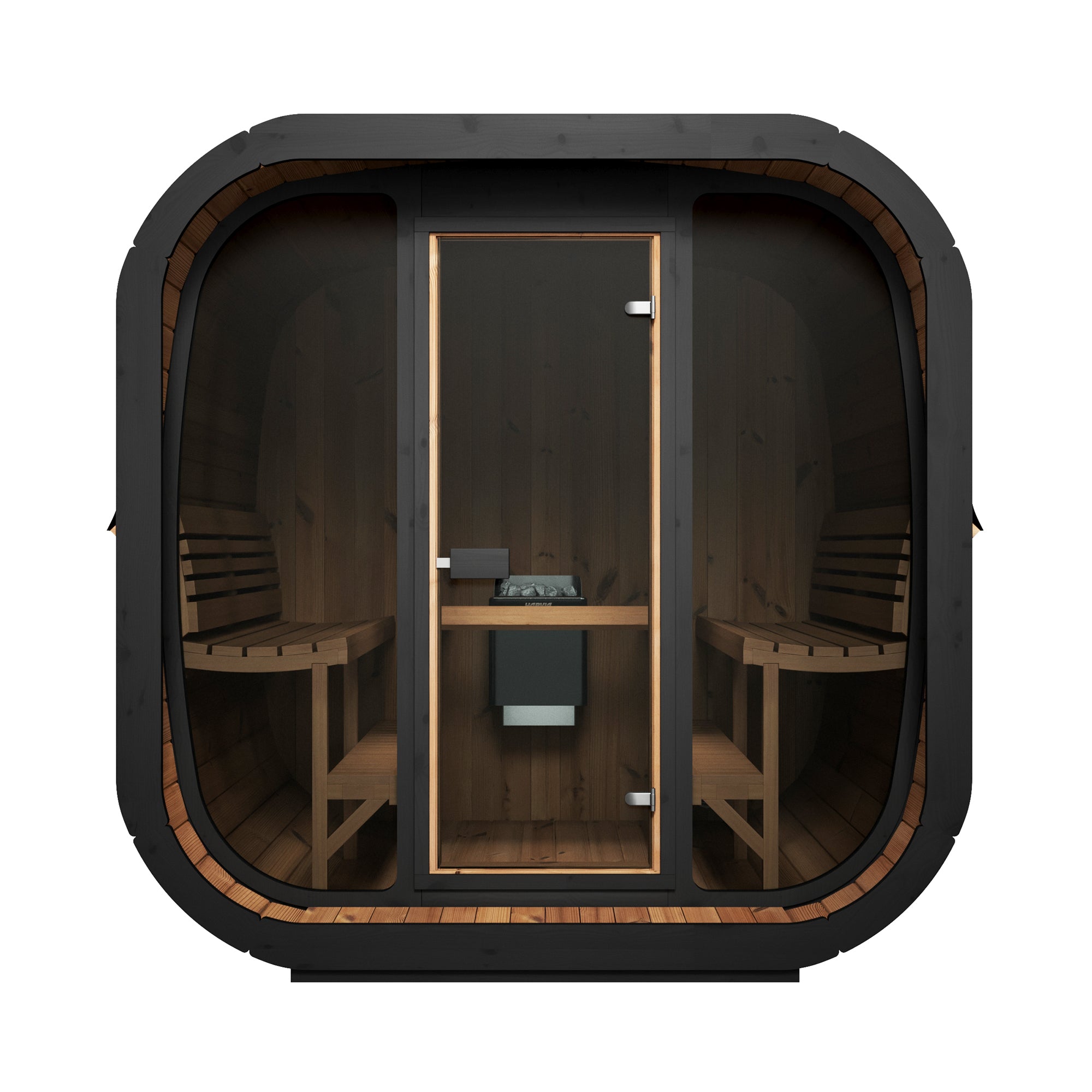 NEW SaunaLife 6-Person Outdoor Cube Sauna | Model CL7G