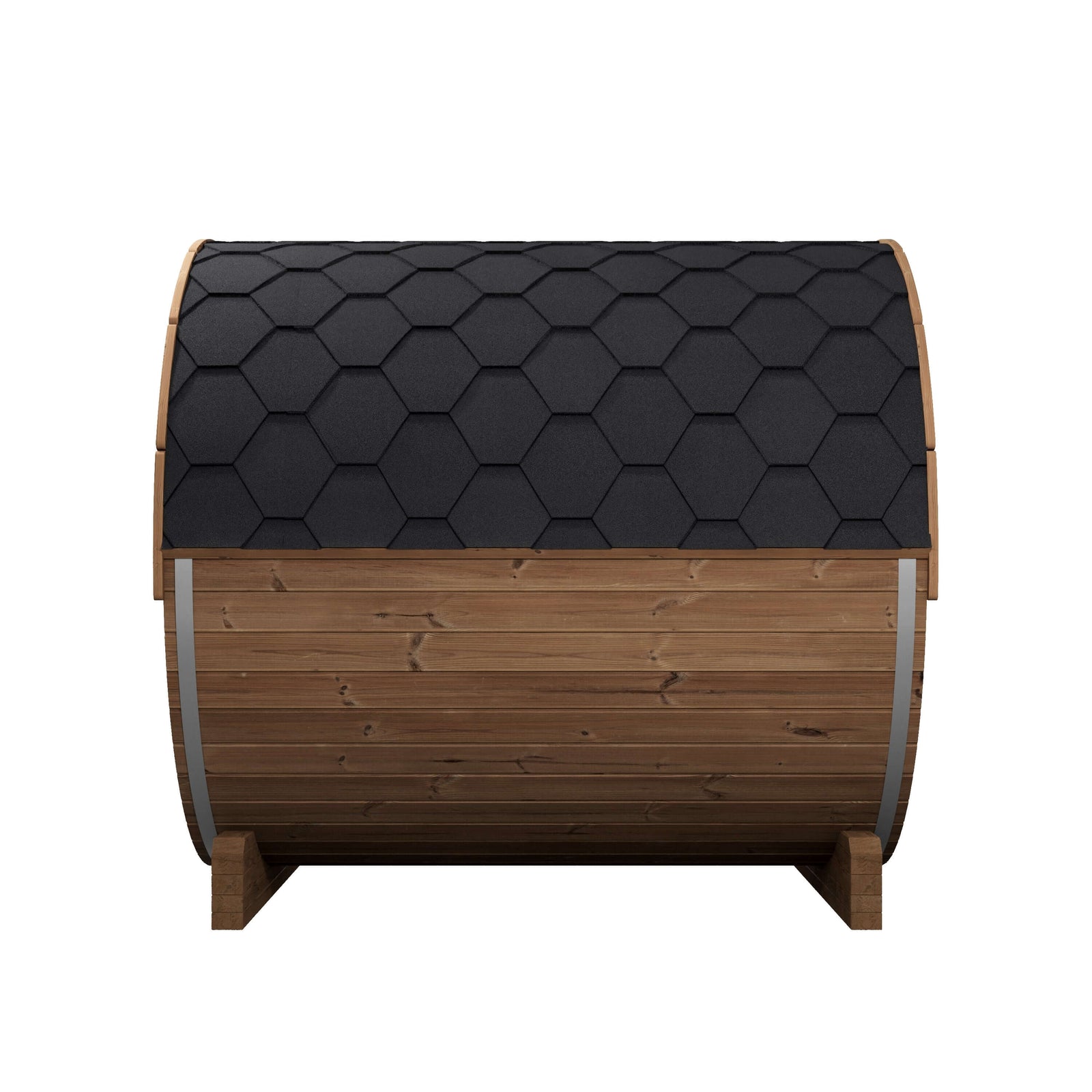 SaunaLife EE8G 4-Person Barrel Sauna | Ergo Elegance Series